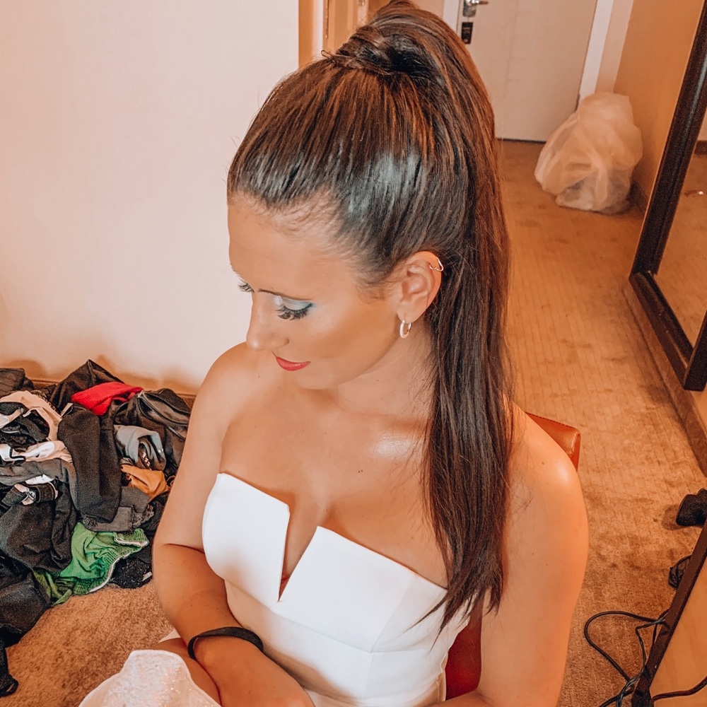 Bellami dark brown ponytail extension